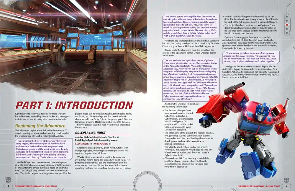 Transformers RPG A Beacon of Hope Adventure &amp; GM Screen angol nyelvű termékfotó
