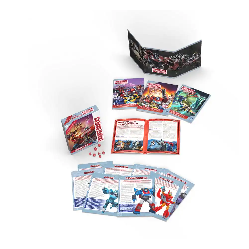 Transformers RPG Beginners Box: Roll Out angol nyelvű termékfotó