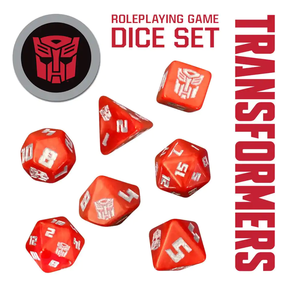 Transformers RPG dobókocka csomag termékfotó