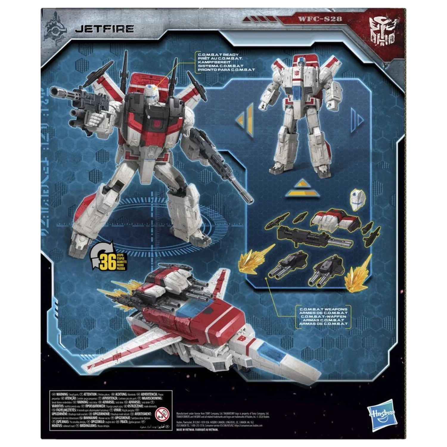 Transformers Siege War for Cybertron Jetfire figura 28cm termékfotó
