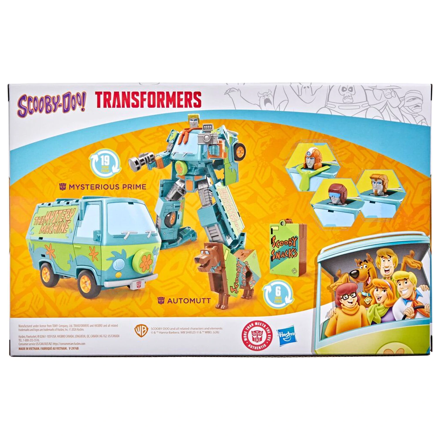 Transformers Sooby Doo figura csomag 15cm termékfotó