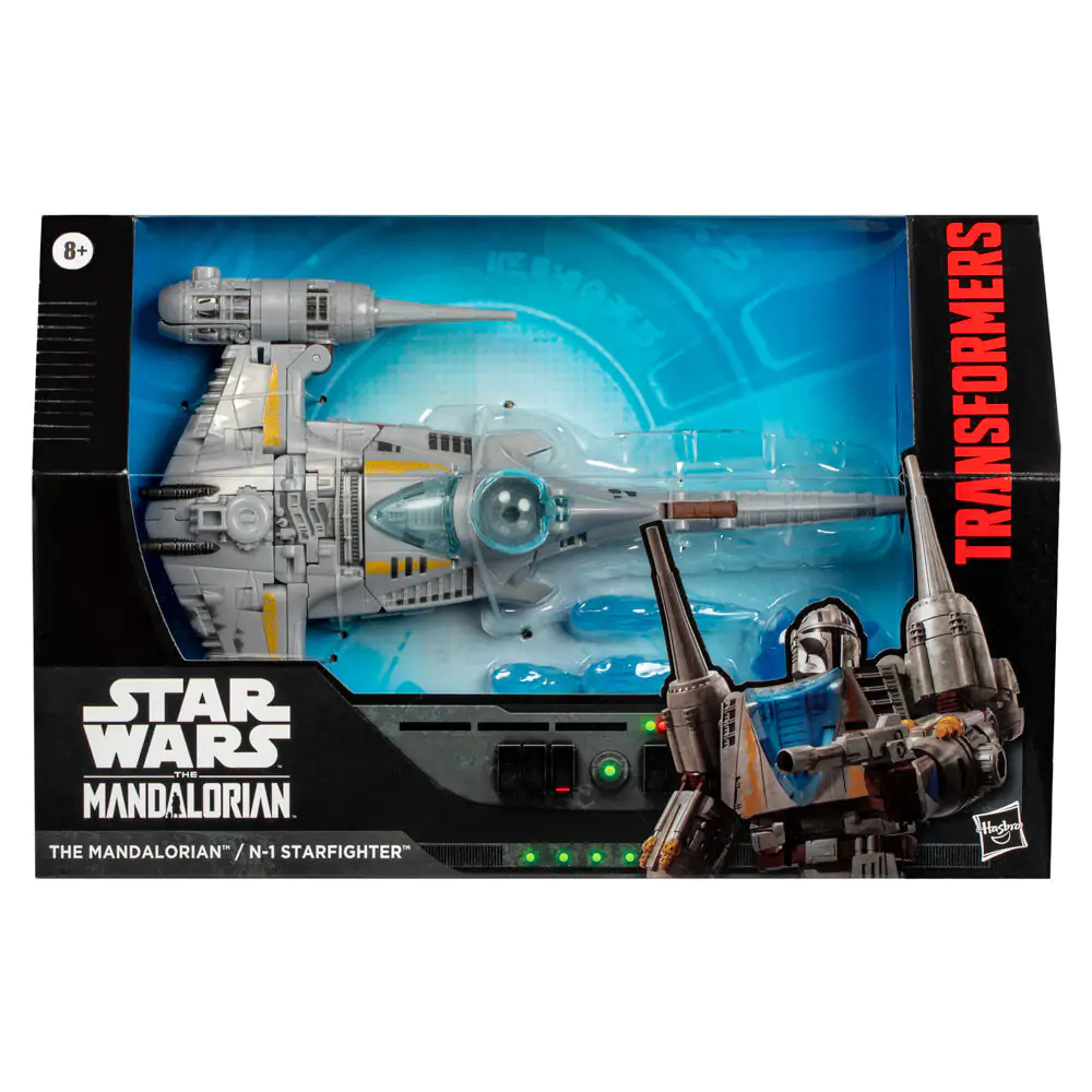 Transformers Star Wars The Mandalorian N-1 Starfighter figura 19cm termékfotó