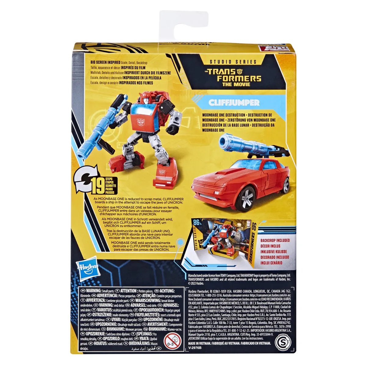 Transformers Studio Series 86 Buzzwhorty Cliffjumper figura 11cm termékfotó