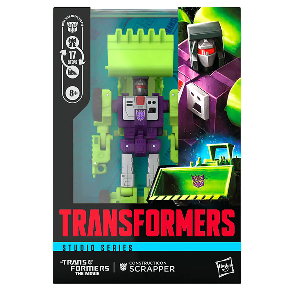 Transformers Studio Series Constructicon Scrapper figura 16,5cm termékfotó