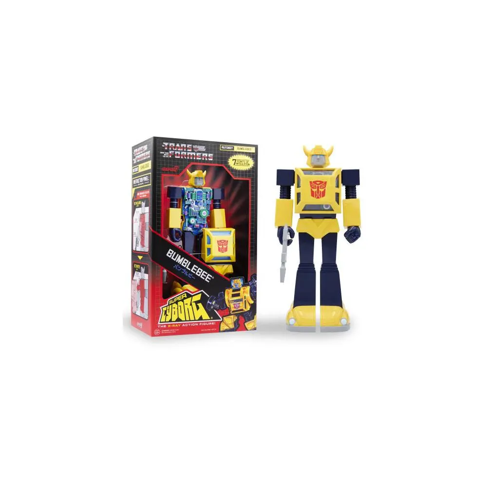 Transformers Super Cyborg Bumblebee (Full Color) akciófigura 28 cm termékfotó