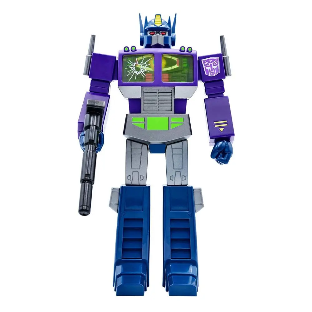 Transformers Super Cyborg Optimus Prime (Shattered Glass Purple) akciófigura 28 cm termékfotó