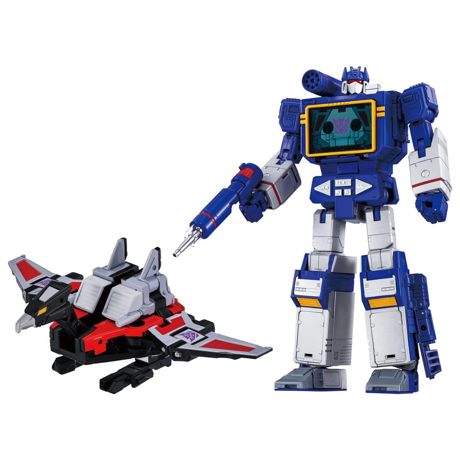 Transformers Team-Up Series 2 db-os akciófigura csomag MPG-19 Soundwave und Condor (Laserbeak) 23 cm termékfotó