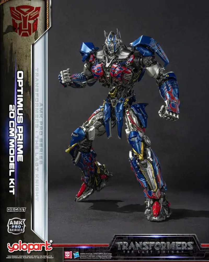 Transformers: The Last Knight AMK Pro Series Optimus Prime (Oversea Version) Műanyag modell készlet 20 cm termékfotó