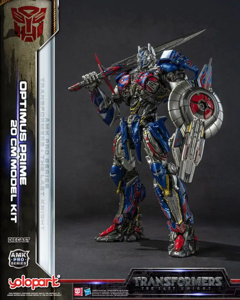 Transformers: The Last Knight AMK Pro Series Optimus Prime (Oversea Version) Műanyag modell készlet 20 cm termékfotó