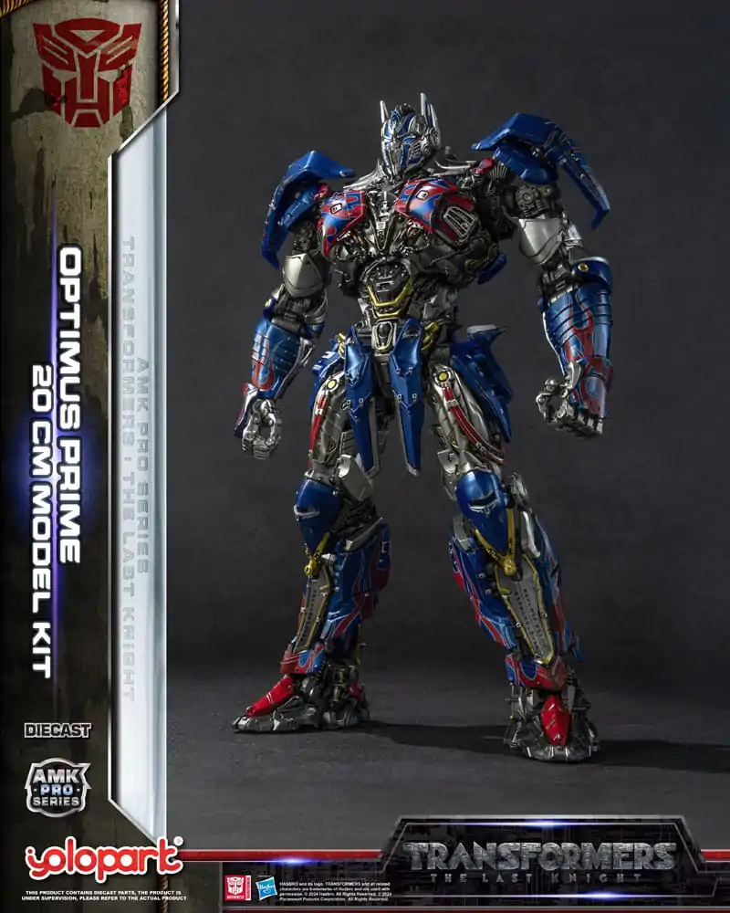 Transformers: The Last Knight AMK Pro Series Optimus Prime (Oversea Version) Műanyag modell készlet 20 cm termékfotó