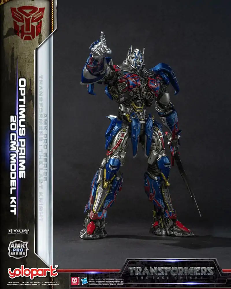 Transformers: The Last Knight AMK Pro Series Optimus Prime (Oversea Version) Műanyag modell készlet 20 cm termékfotó