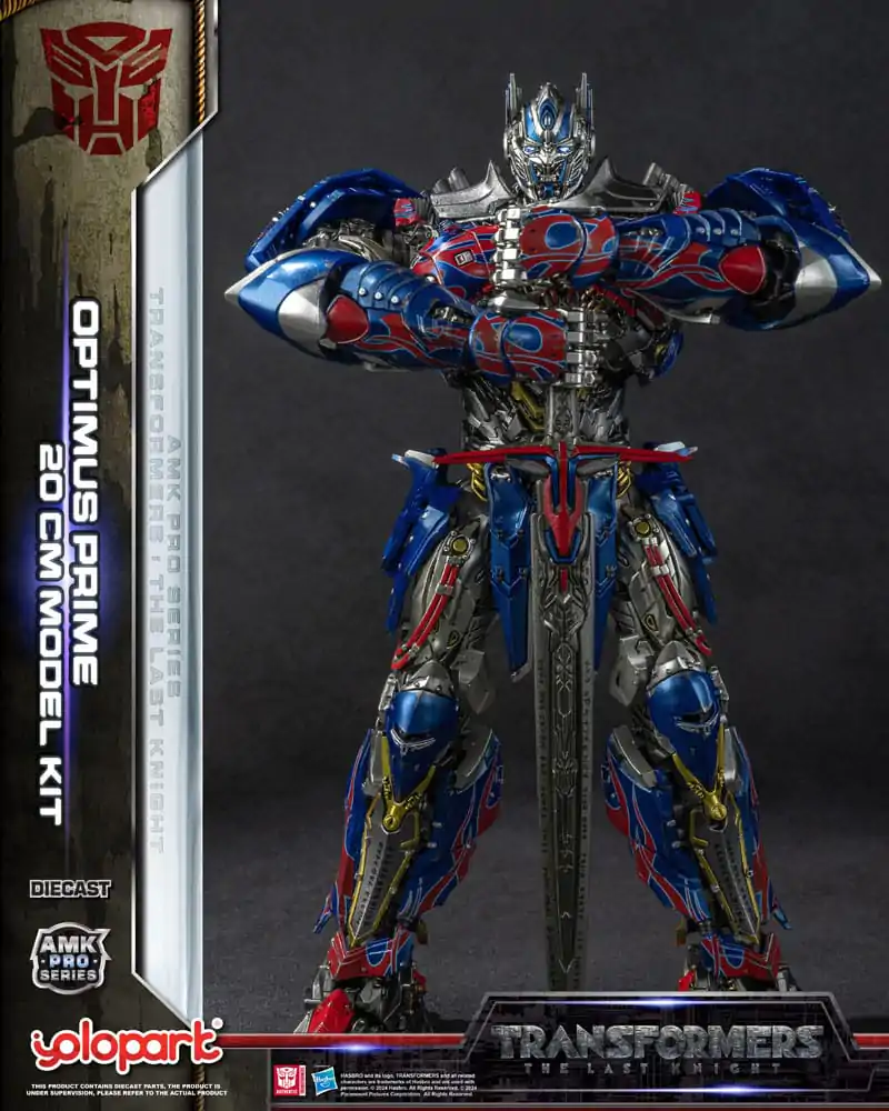 Transformers: The Last Knight AMK Pro Series Optimus Prime (Oversea Version) Műanyag modell készlet 20 cm termékfotó