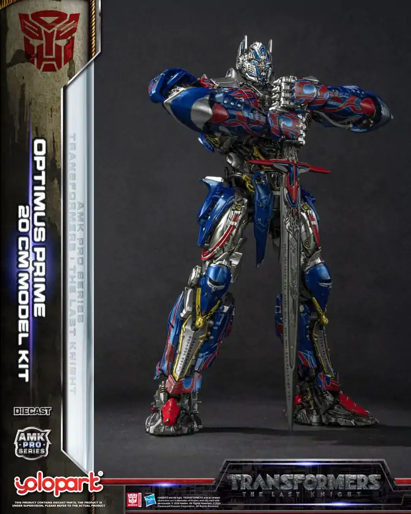 Transformers: The Last Knight AMK Pro Series Optimus Prime (Oversea Version) Műanyag modell készlet 20 cm termékfotó