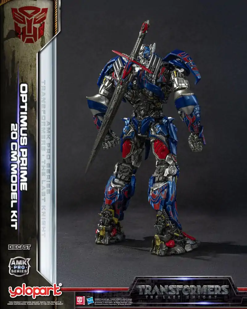 Transformers: The Last Knight AMK Pro Series Optimus Prime (Oversea Version) Műanyag modell készlet 20 cm termékfotó