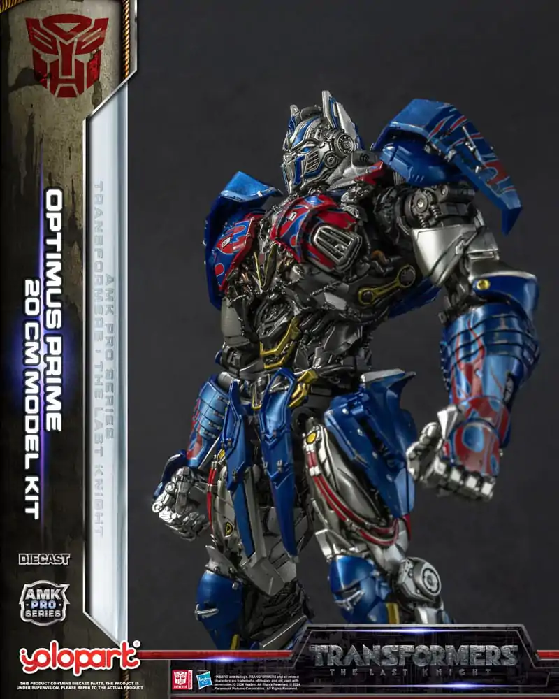 Transformers: The Last Knight AMK Pro Series Optimus Prime (Oversea Version) Műanyag modell készlet 20 cm termékfotó