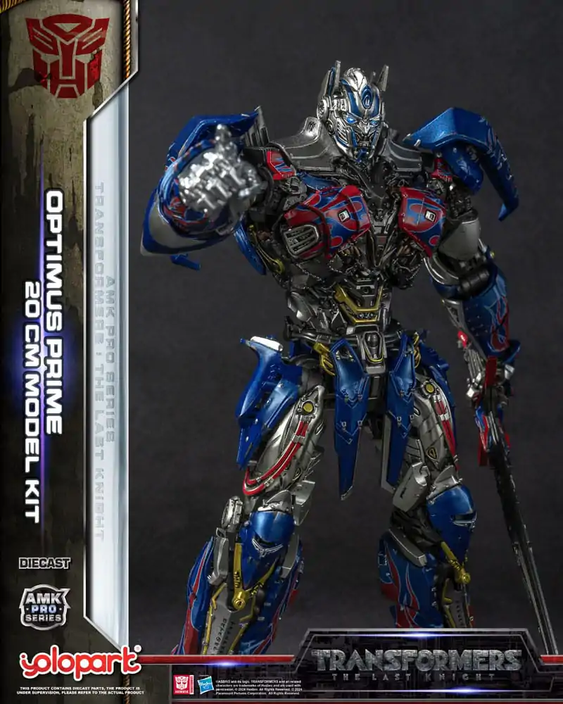 Transformers: The Last Knight AMK Pro Series Optimus Prime (Oversea Version) Műanyag modell készlet 20 cm termékfotó