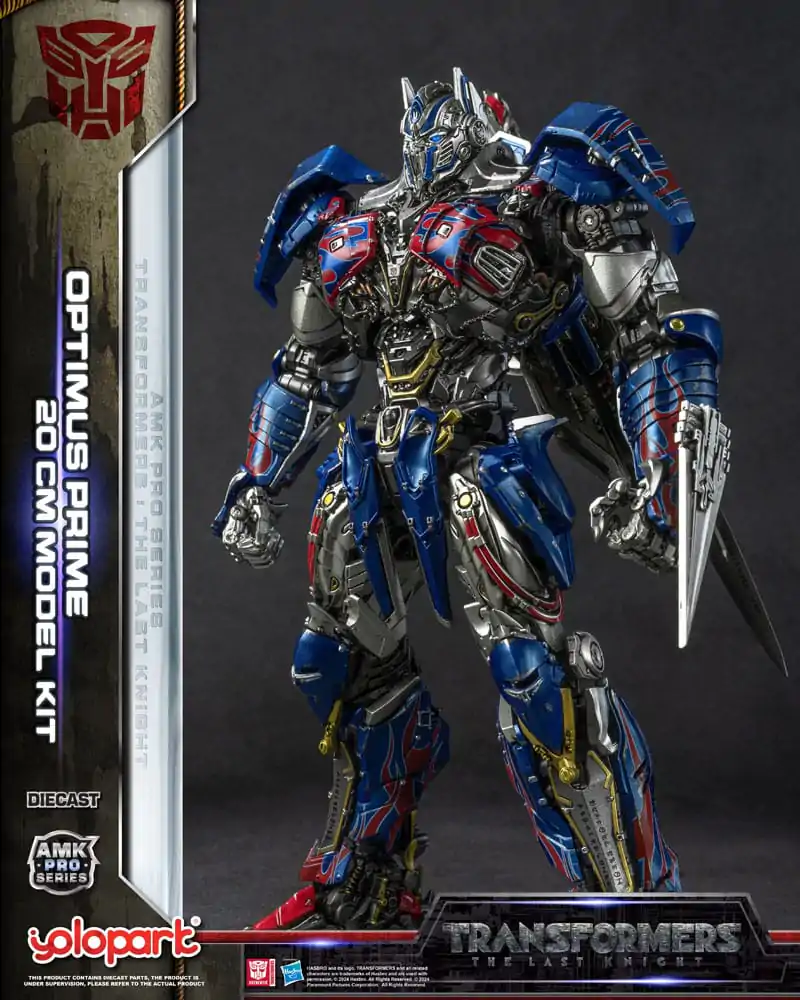 Transformers: The Last Knight AMK Pro Series Optimus Prime (Oversea Version) Műanyag modell készlet 20 cm termékfotó