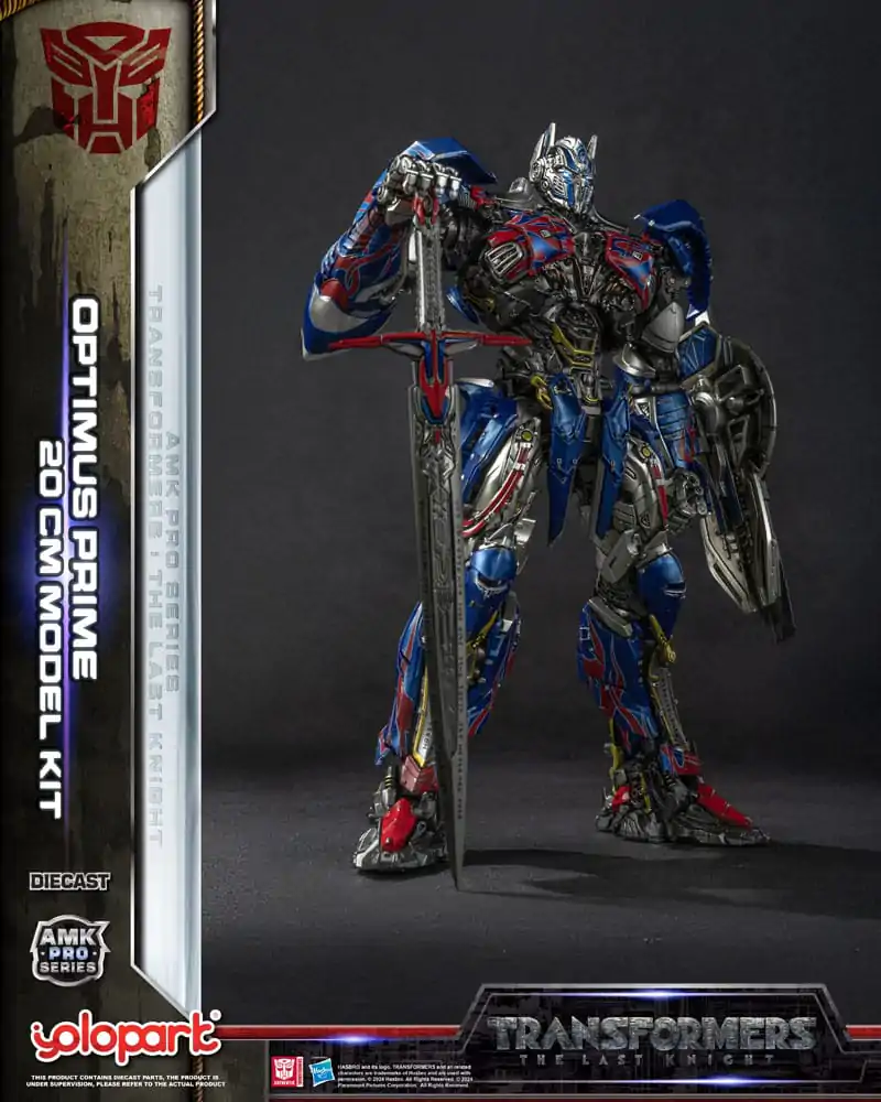 Transformers: The Last Knight AMK Pro Series Optimus Prime (Oversea Version) Műanyag modell készlet 20 cm termékfotó