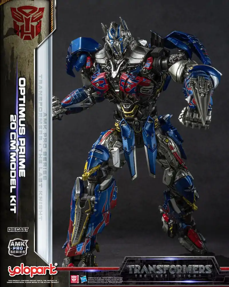 Transformers: The Last Knight AMK Pro Series Optimus Prime (Oversea Version) Műanyag modell készlet 20 cm termékfotó