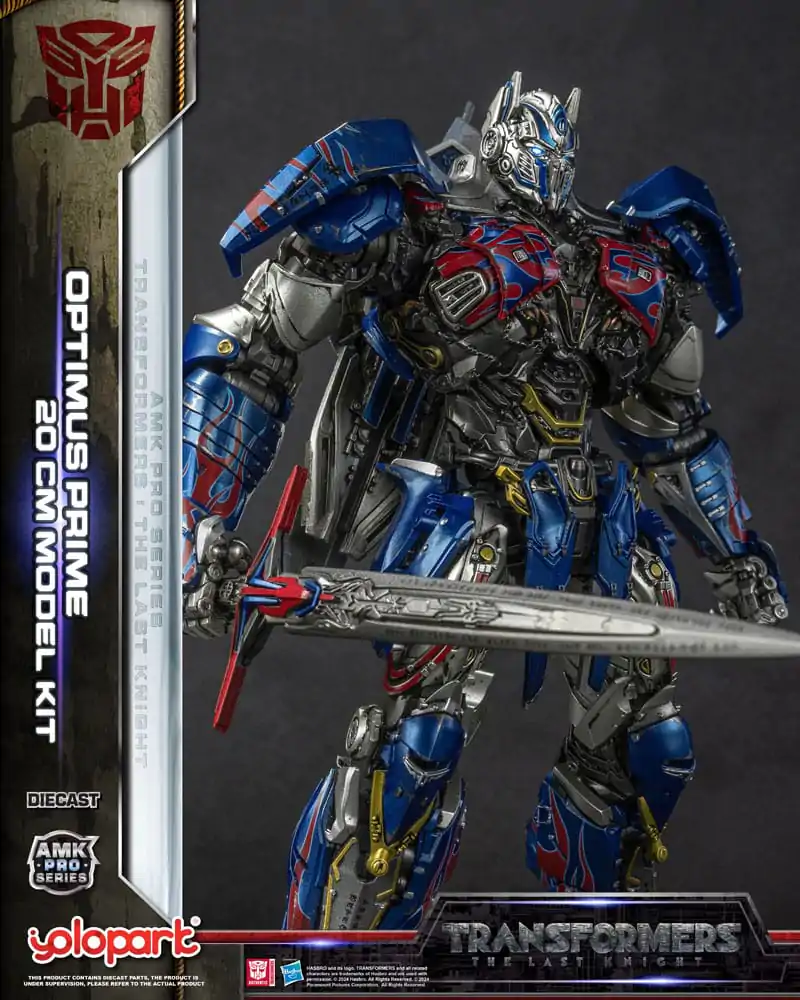 Transformers: The Last Knight AMK Pro Series Optimus Prime (Oversea Version) Műanyag modell készlet 20 cm termékfotó