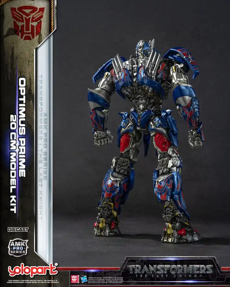 Transformers: The Last Knight AMK Pro Series Optimus Prime (Oversea Version) Műanyag modell készlet 20 cm termékfotó