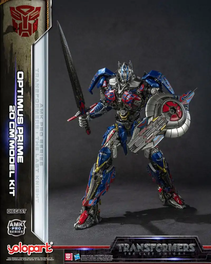 Transformers: The Last Knight AMK Pro Series Optimus Prime (Oversea Version) Műanyag modell készlet 20 cm termékfotó