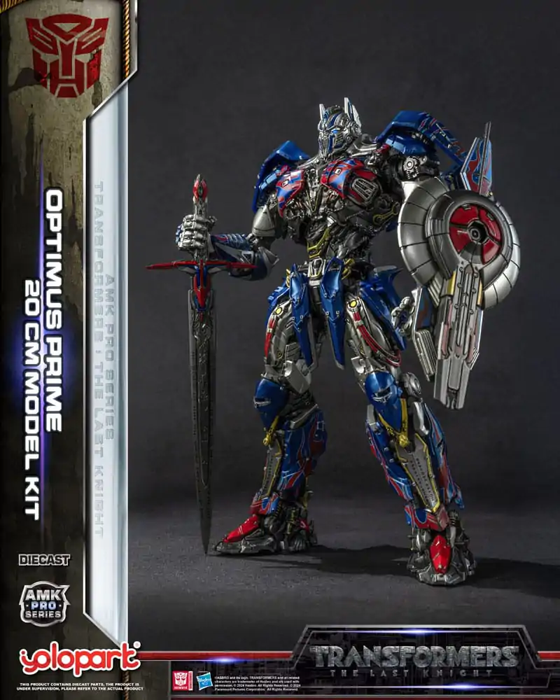 Transformers: The Last Knight AMK Pro Series Optimus Prime (Oversea Version) Műanyag modell készlet 20 cm termékfotó