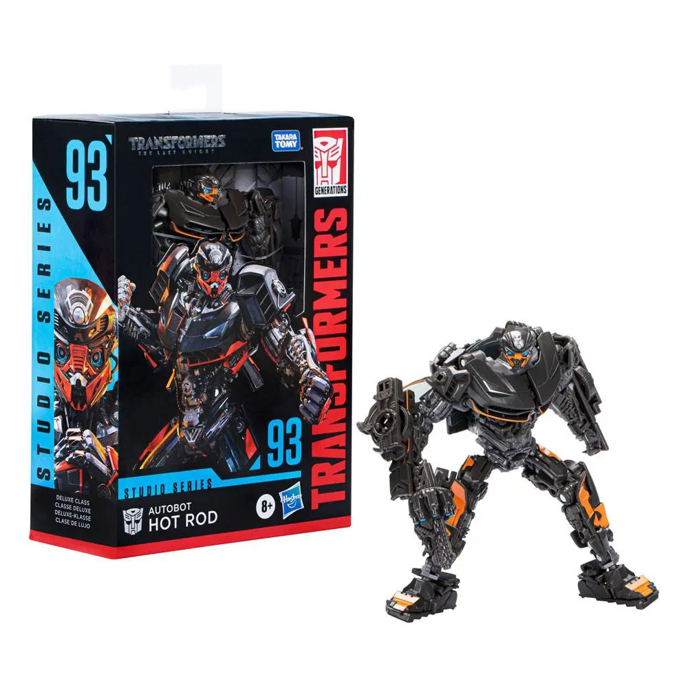 Transformers: The Last Knight Generations Studio Series Deluxe Class Autobod Hot Rod akciófigura 11 cm termékfotó