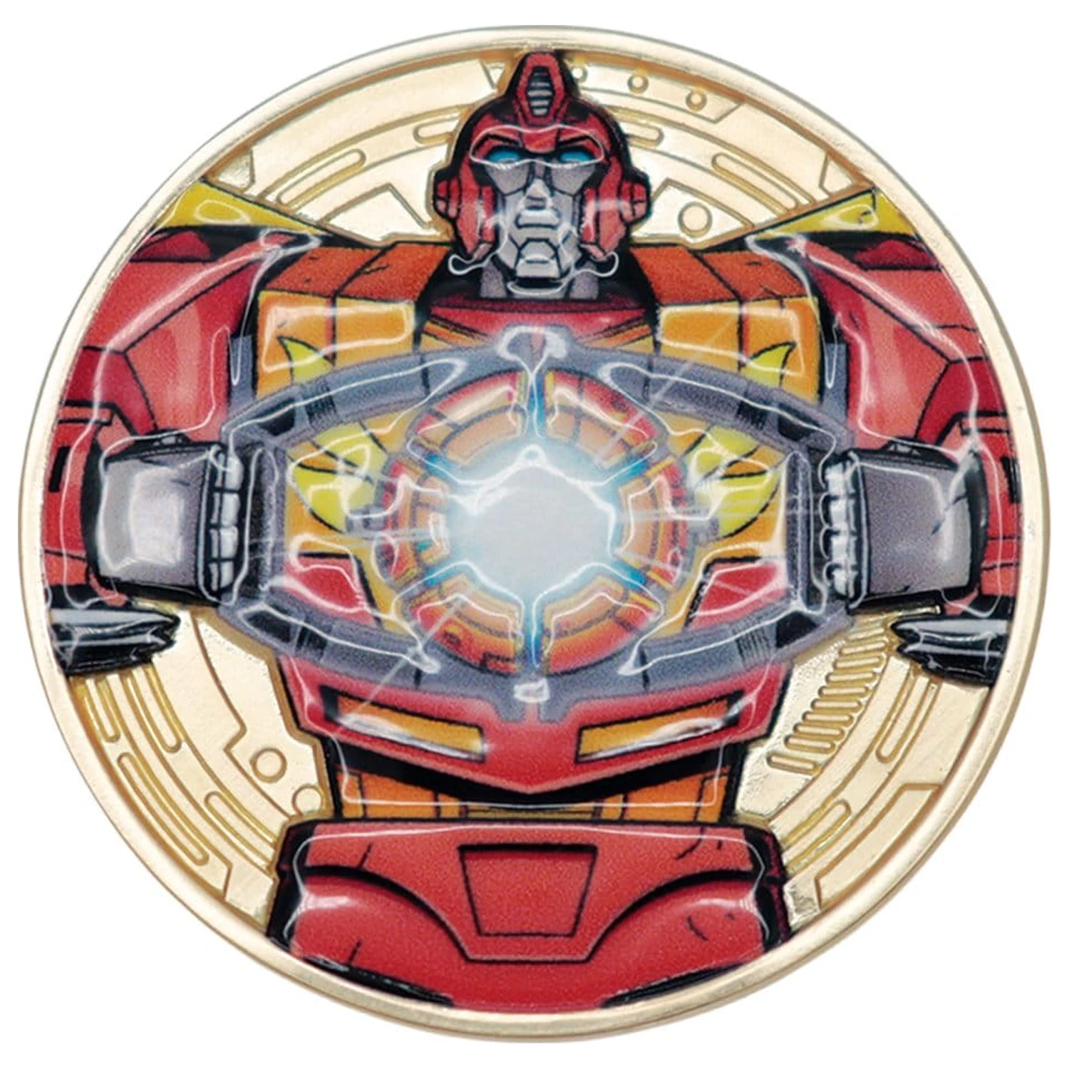 Transformers The Movie 40th Anniversary Gyűjthető érme Limitált kiadás 24k aranyozott termékfotó