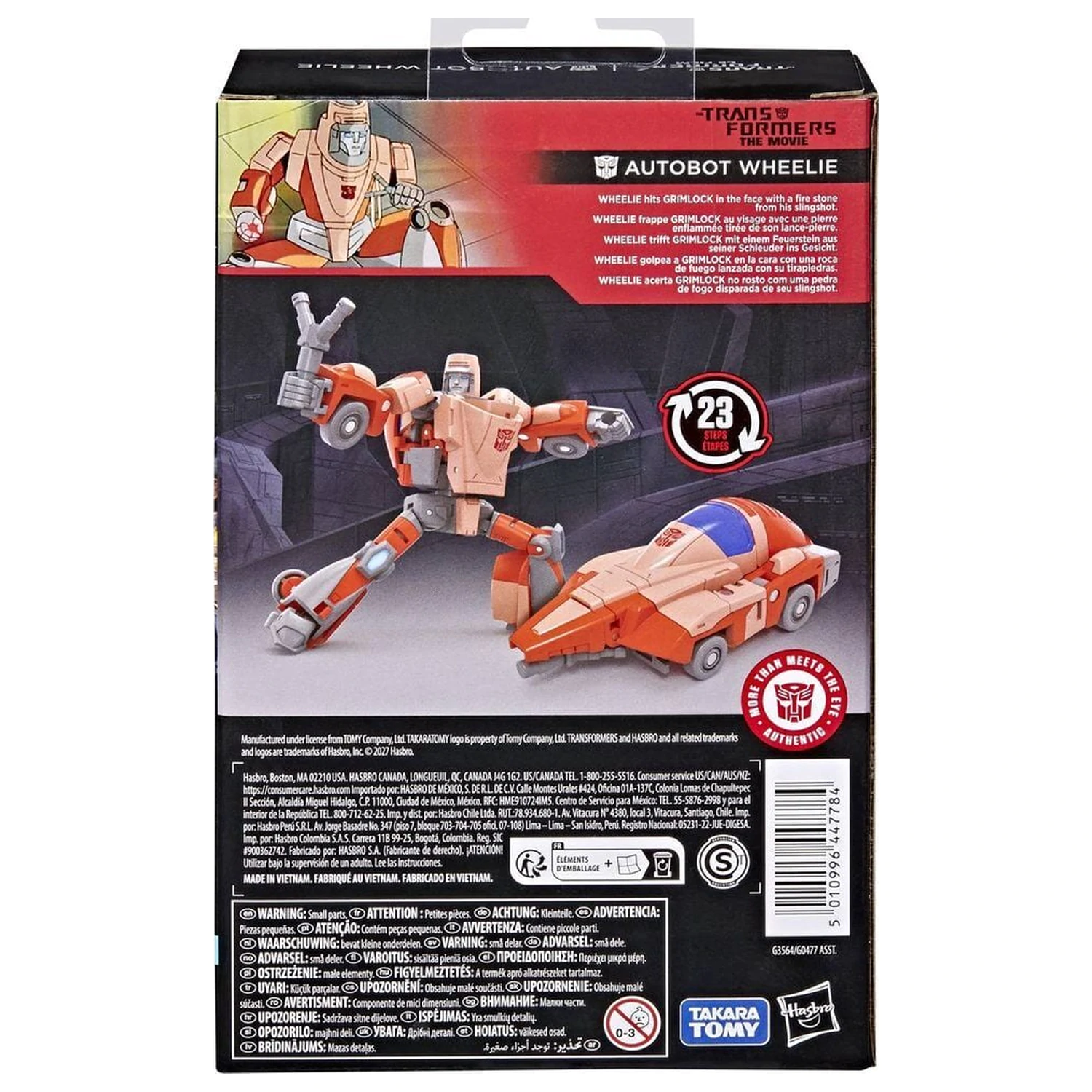 Transformers The Movie Autobot Wheelie figura 11,4cm termékfotó
