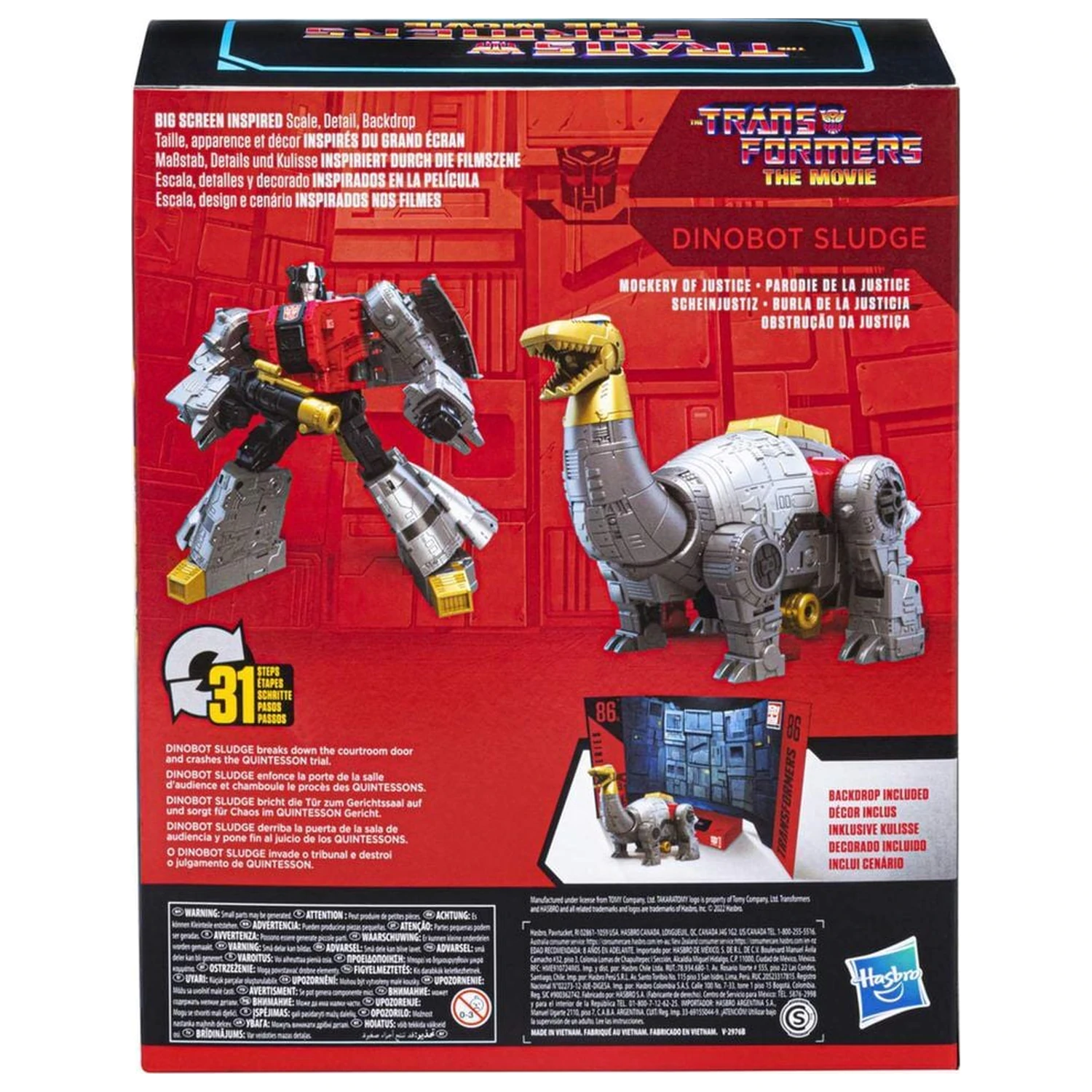 Transformers The Movie Dinobot Sludge figura 21,5cm termékfotó