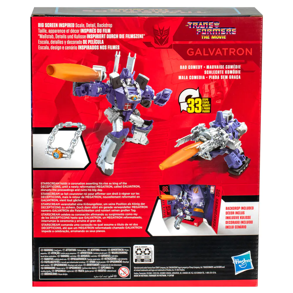 Transformers The Movie Studio Galvatron figura 21,5cm termékfotó