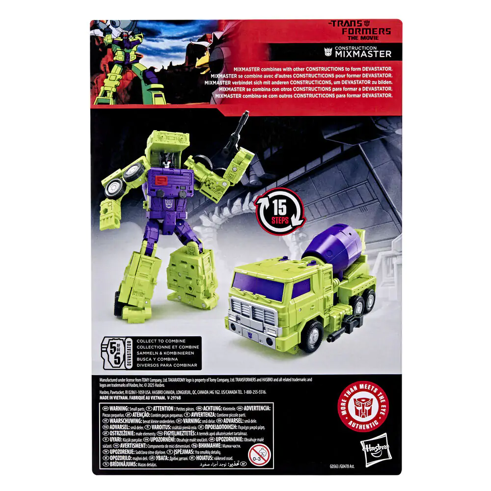 Transformers the Movie Studio Series Constructicon Mixmaster figura 11,5cm termékfotó