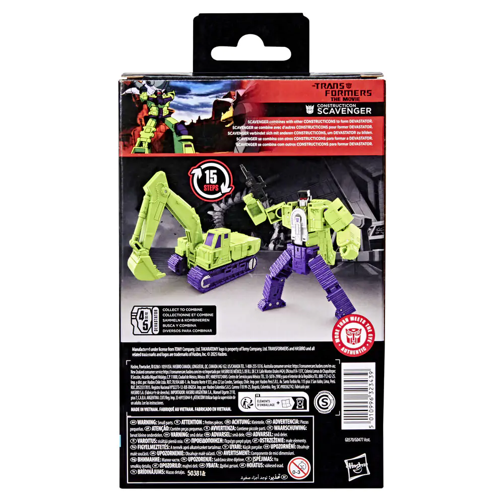 Transformers the Movie Studio Series Constructicon Scavenger figura 11,5cm termékfotó