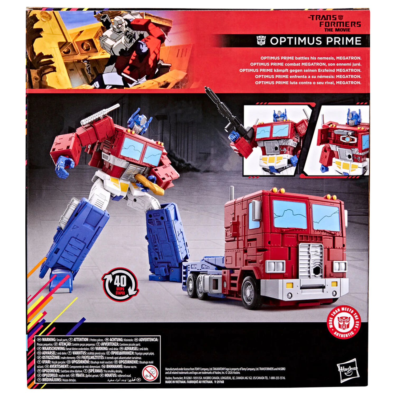 Transformers The Movie Studio Series One Shall Stand Optimus Prime figura 18cm termékfotó