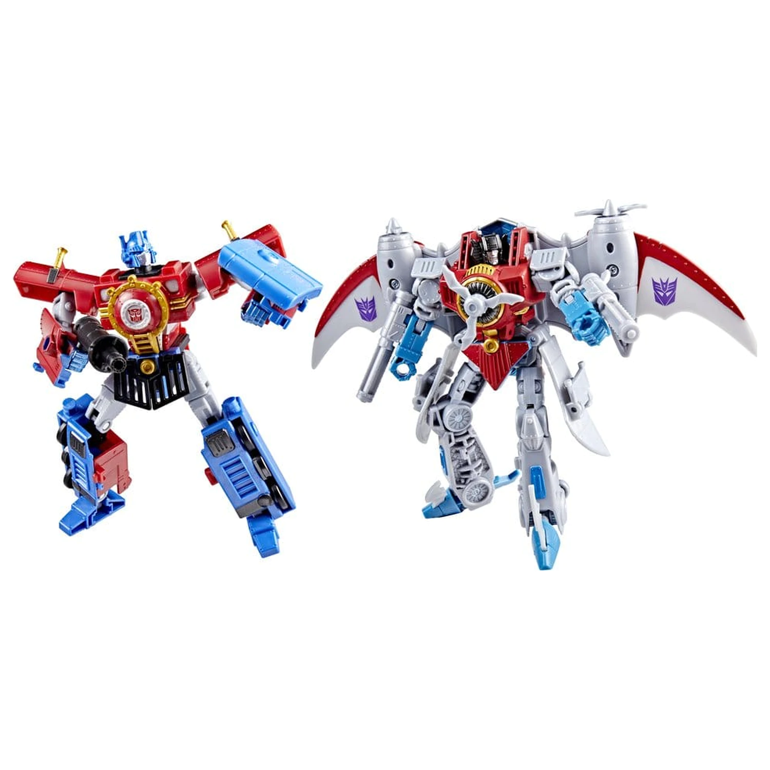 Transformers Timelines Hearts of Steel Comic Edition akciófiguras Optimus Prime & Starscream 14 cm termékfotó