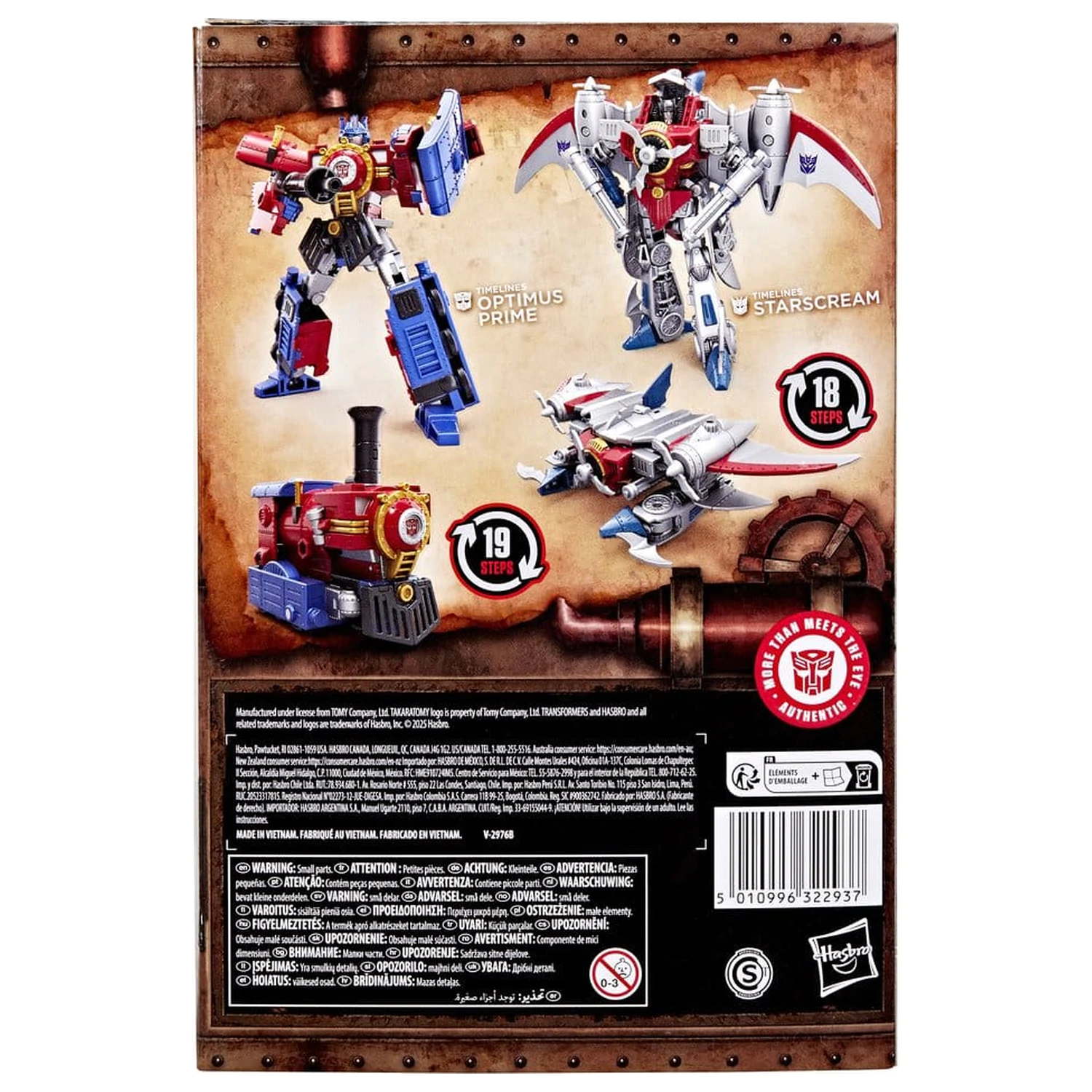 Transformers Timelines Hearts of Steel Comic Edition akciófiguras Optimus Prime & Starscream 14 cm termékfotó