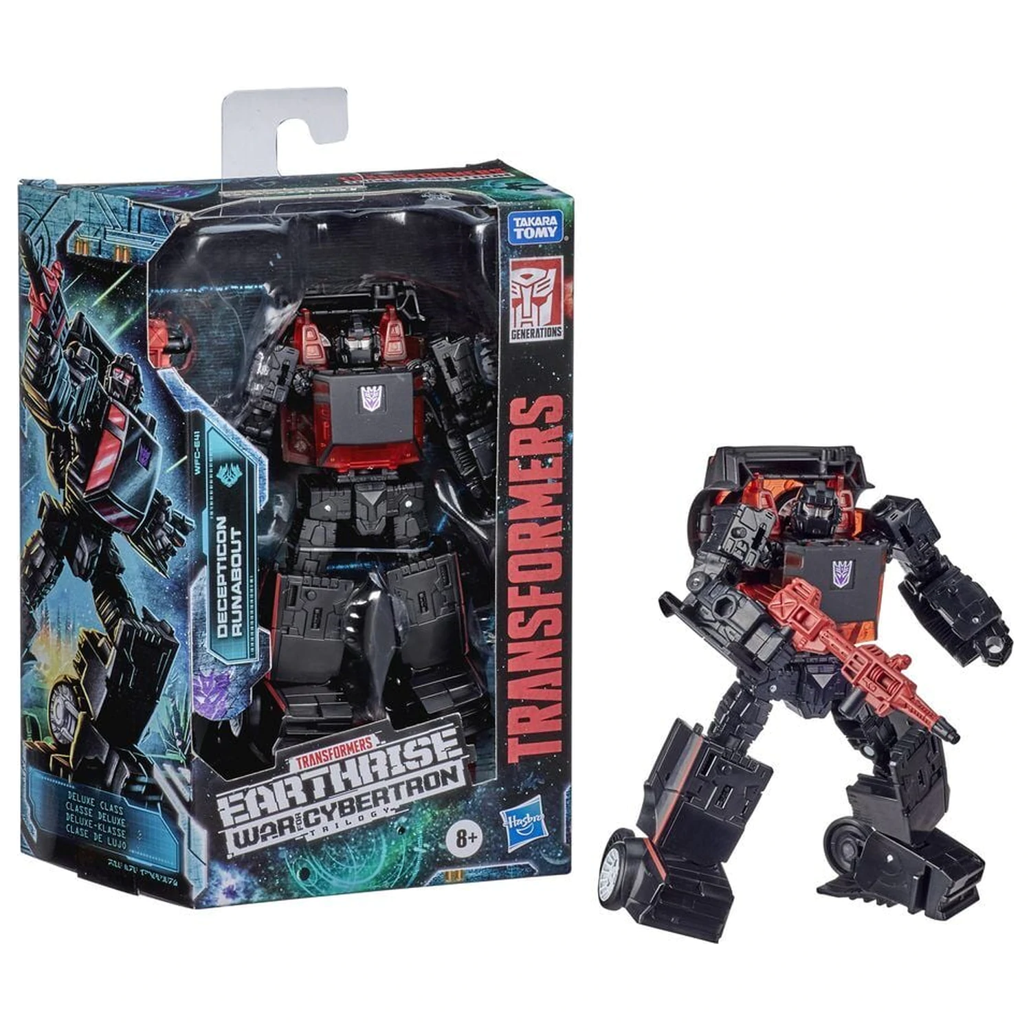 Transformers - Transformers Earthrise War For Cybertron Trilogy Decepticon Ronabout figura14cm termékfotó