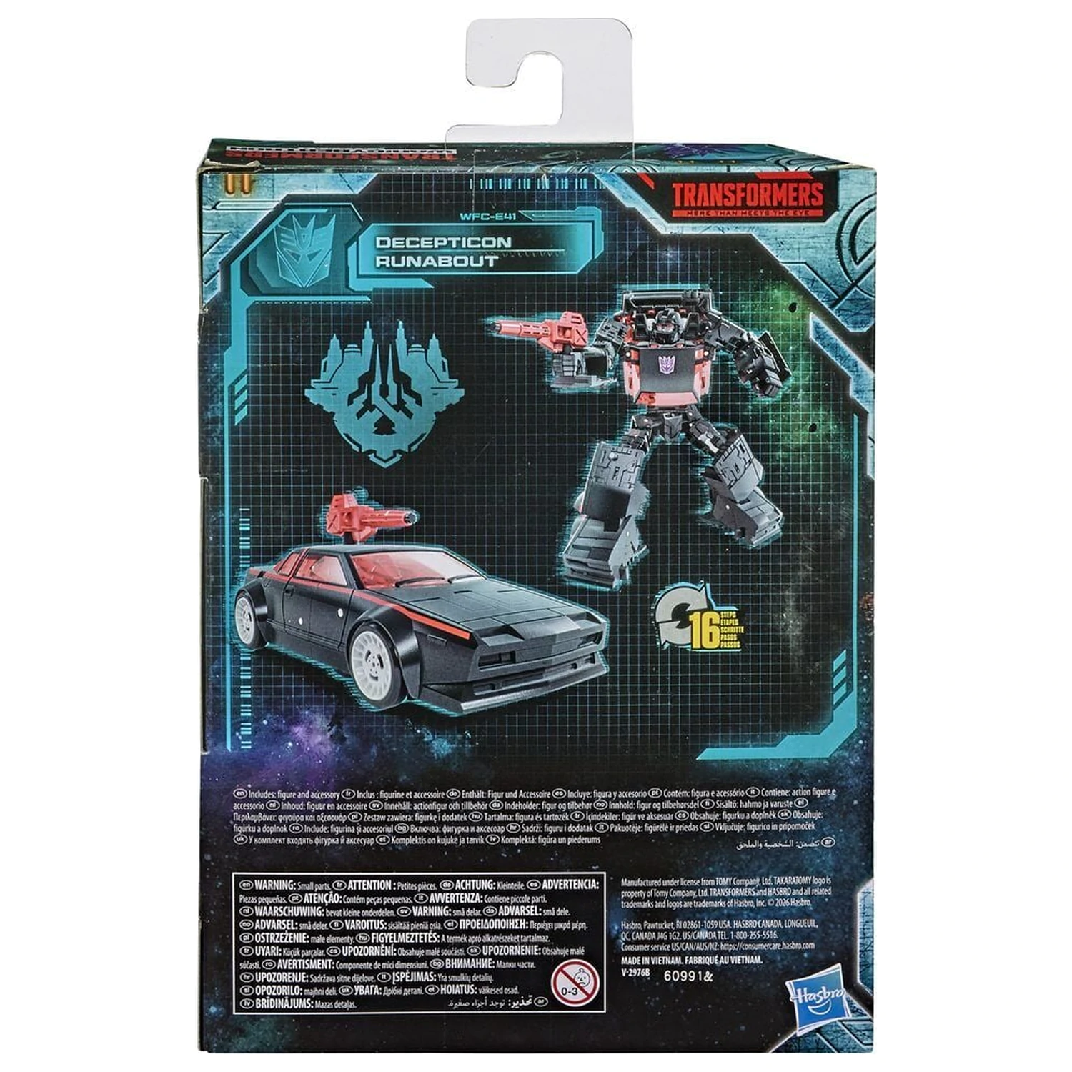 Transformers - Transformers Earthrise War For Cybertron Trilogy Decepticon Ronabout figura14cm termékfotó