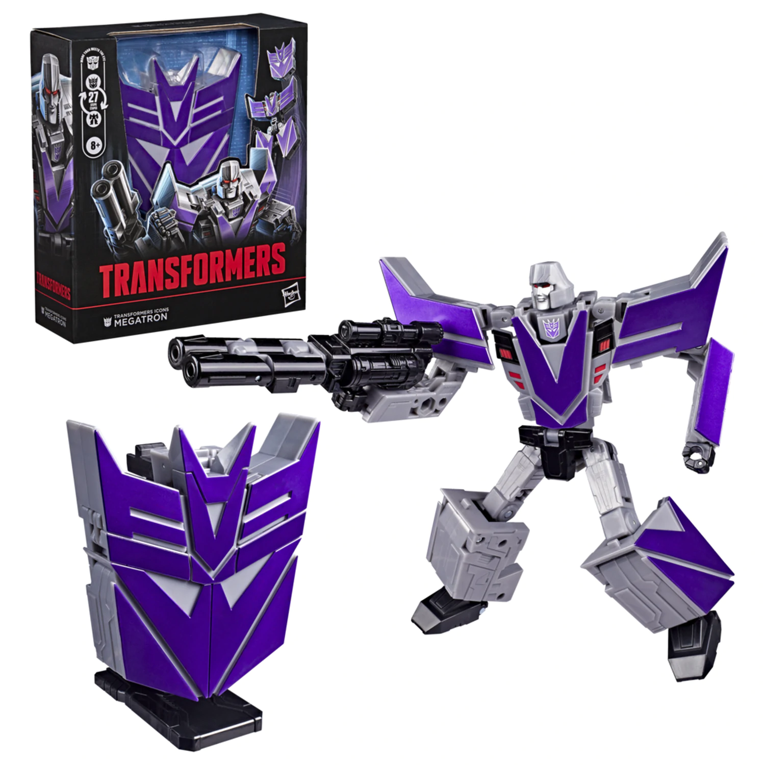 Transformers - Transformers Icons Megatron figura 17cm termékfotó