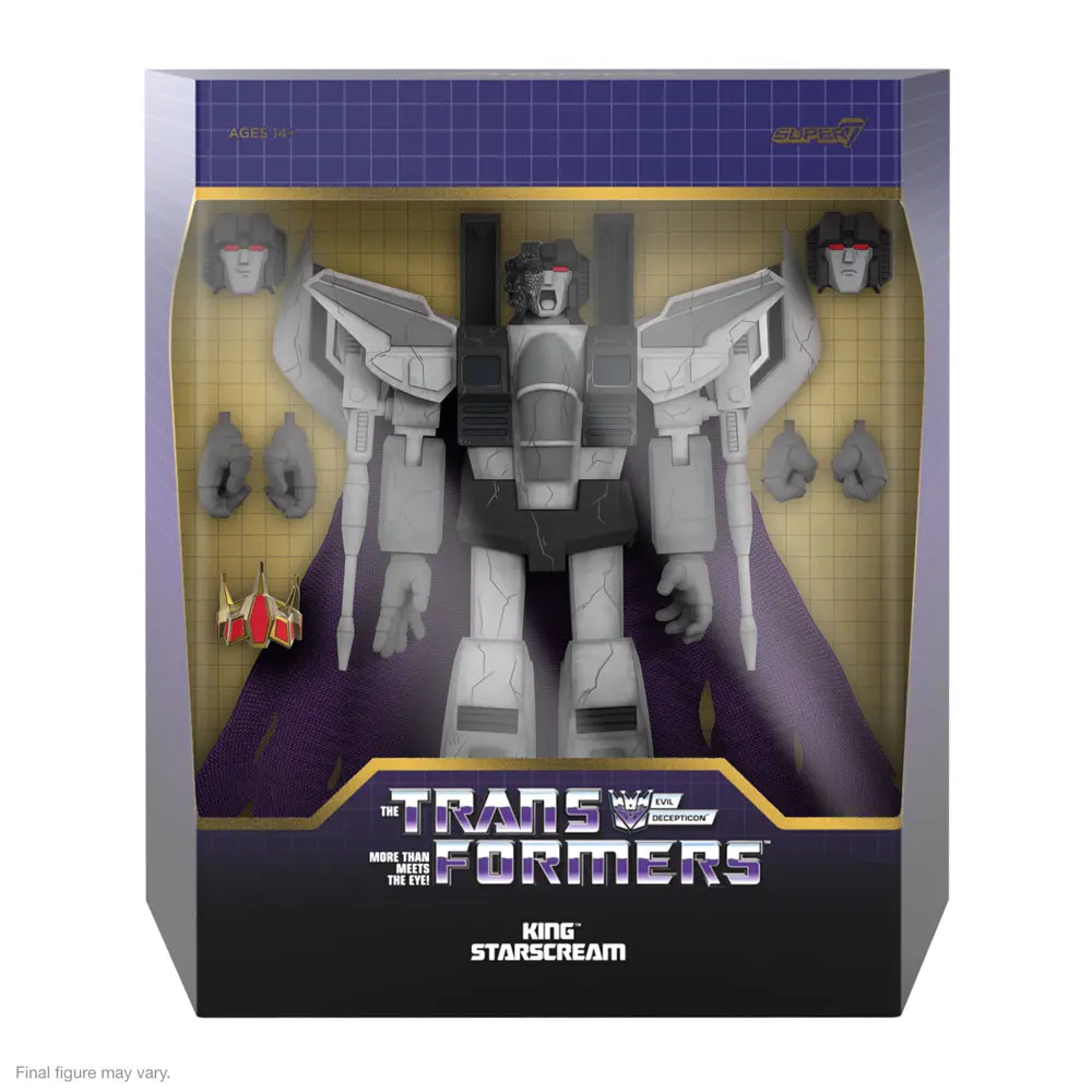 Transformers Ultimates King Starscream (Fallen) akciófigura 18 cm termékfotó