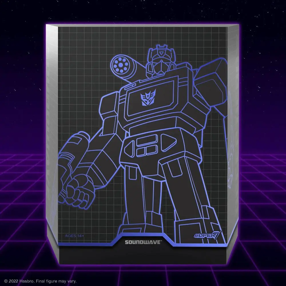 Transformers Ultimates Soundwave G1 akciófigura 18 cm termékfotó