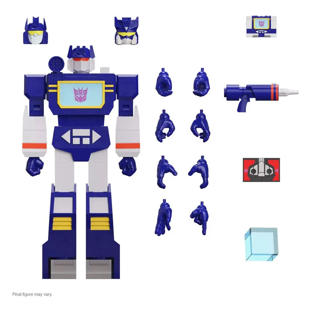 Transformers Ultimates Soundwave G1 akciófigura 18 cm termékfotó