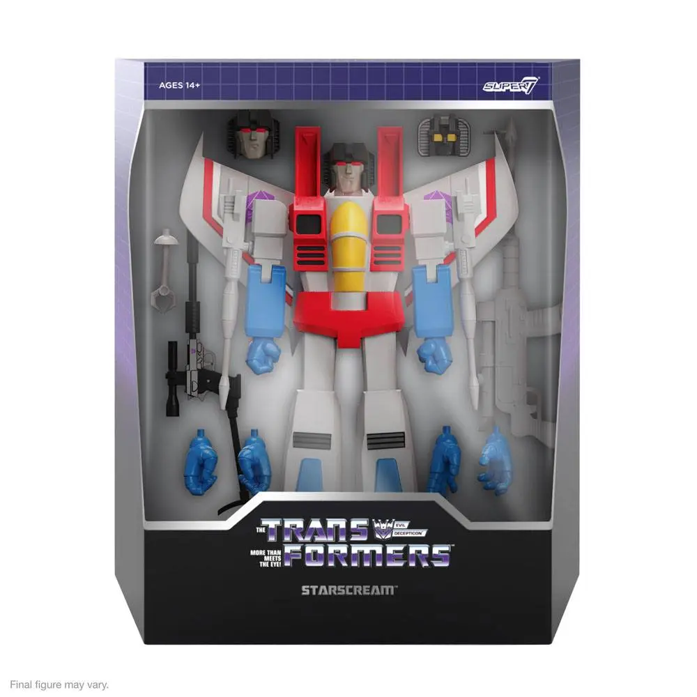 Transformers Ultimates Starscream G1 akciófigura 18 cm termékfotó