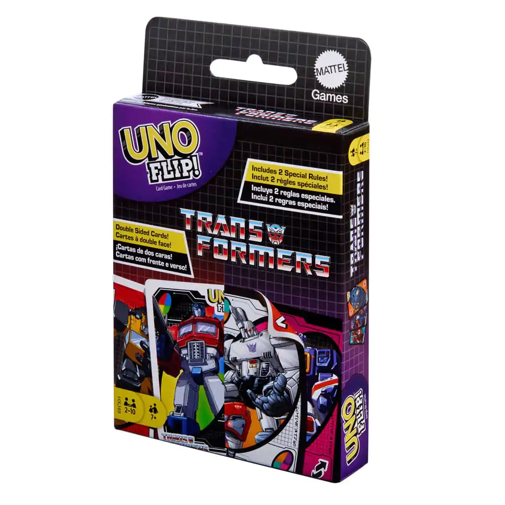 Transformers UNO Flip! kártyajáték termékfotó