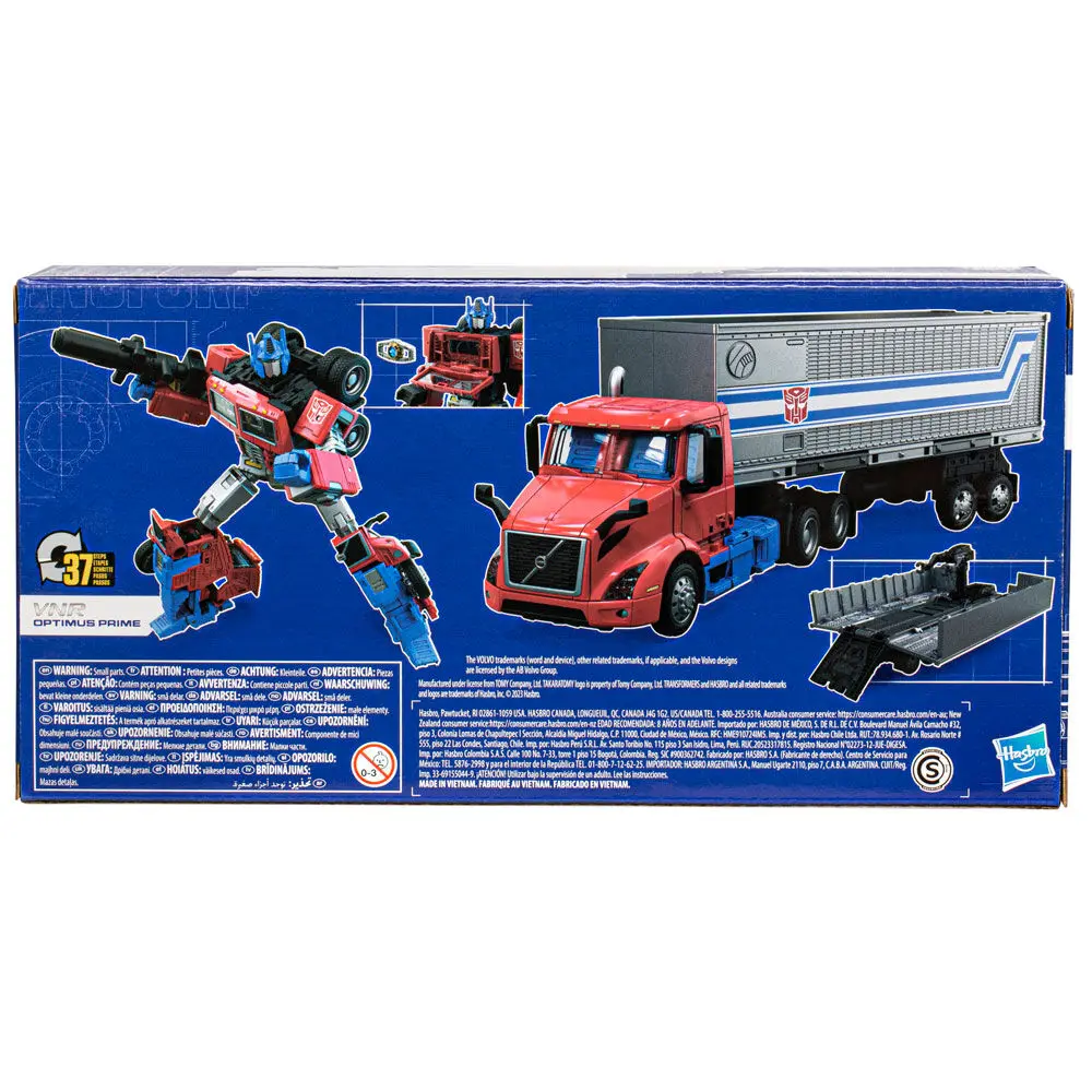 Transformers Volvo VNR Optimus Prime figura 17cm termékfotó