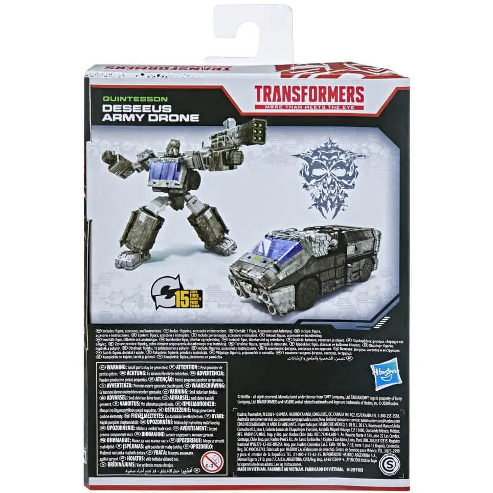 Transformers War for Cybertron Deseeus Army Drone figura termékfotó