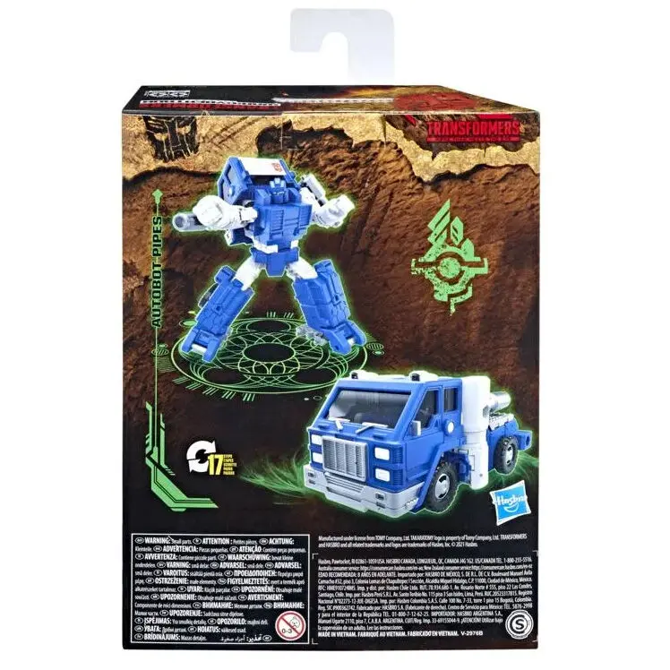 Transformers War For Cybertron Kingdom Autobot Pipes figura 14cm termékfotó