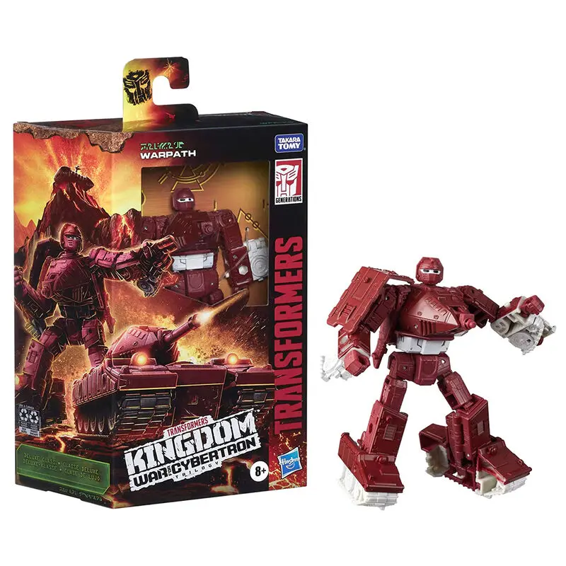 Transformers War For Cybertron Kingdom Warpath figura 14cm termékfotó