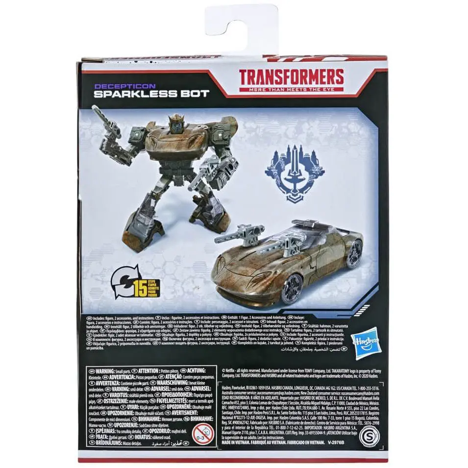 Transformers War for Cybertron Sparkless Bot figura termékfotó
